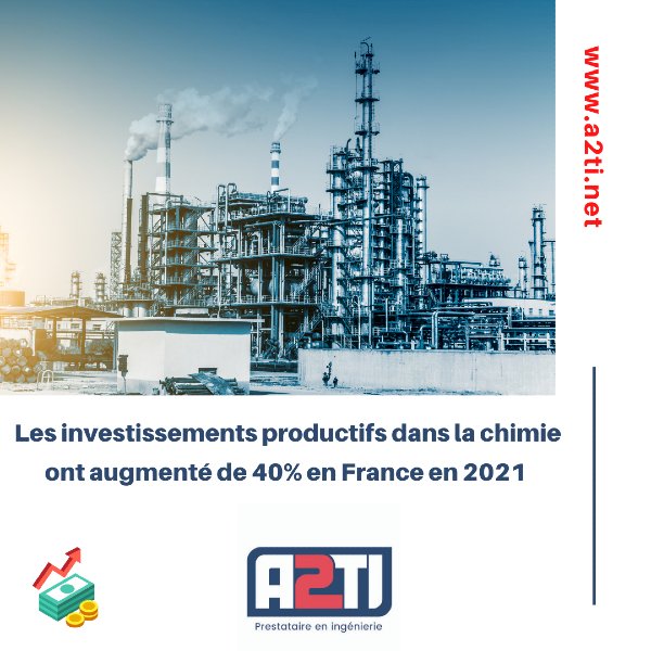 Les investissements productifs dans la chimie - A2Ti